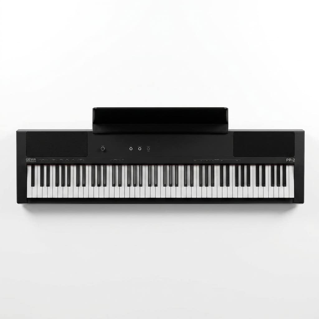 Stage piano Gewa PP-2_snadné ovládání, výkonné reproduktory